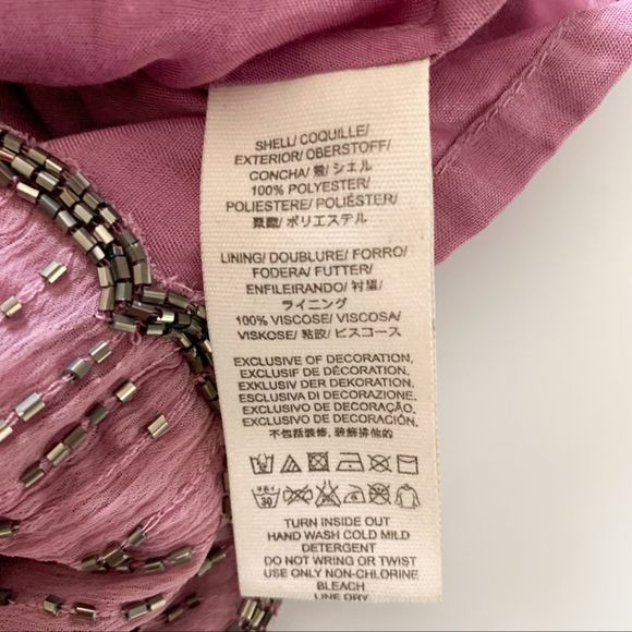 Free People Beaded Beauty Purple Romper Size 2 - Picture 6 of 6